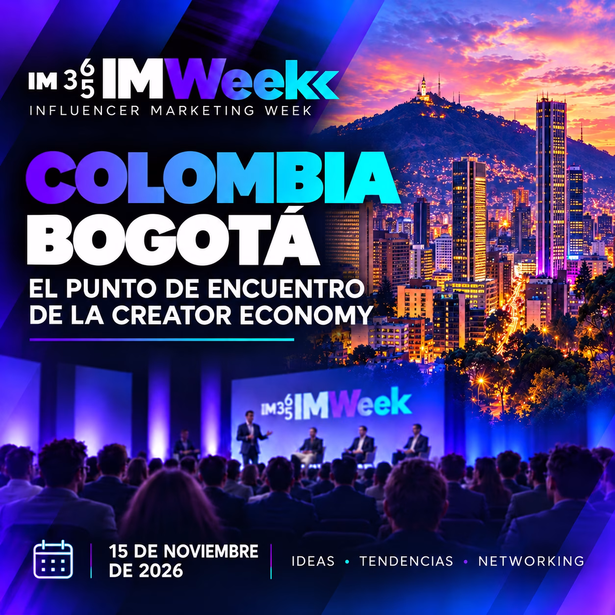 IMWeek Bogotá — 15 de noviembre de 2026