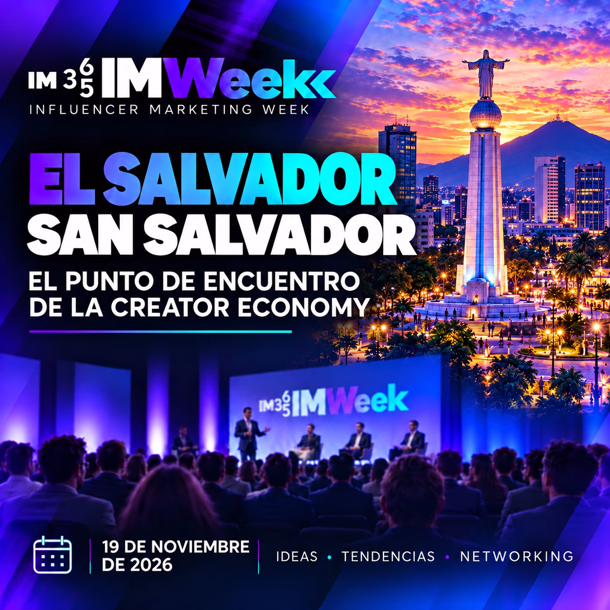 IMWeek San Salvador — 19 de noviembre de 2026