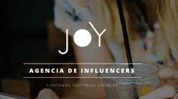 JOY: La Agencia de Influencers que Cuenta Historias Creíbles